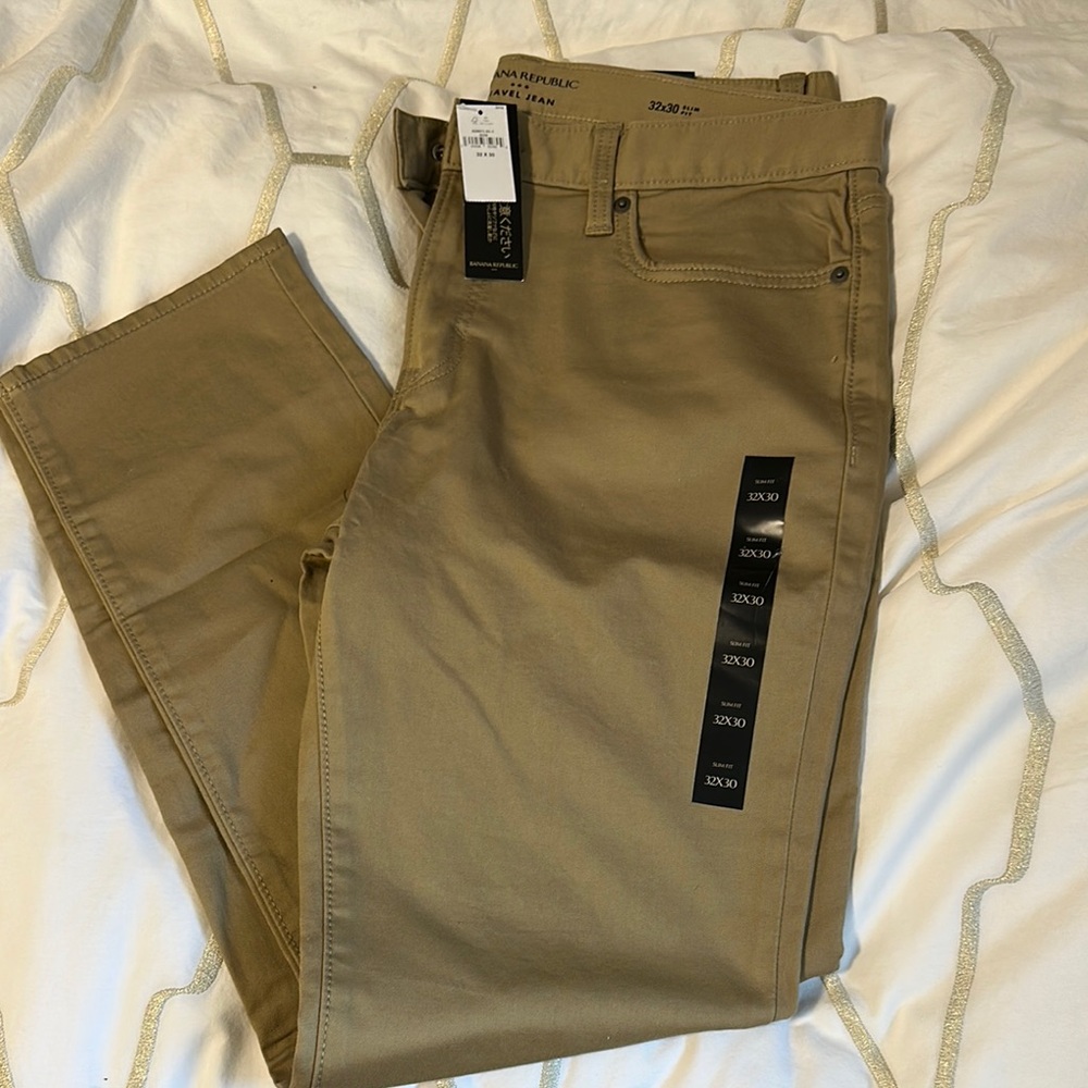 Banana Republic Men's Tan Pants